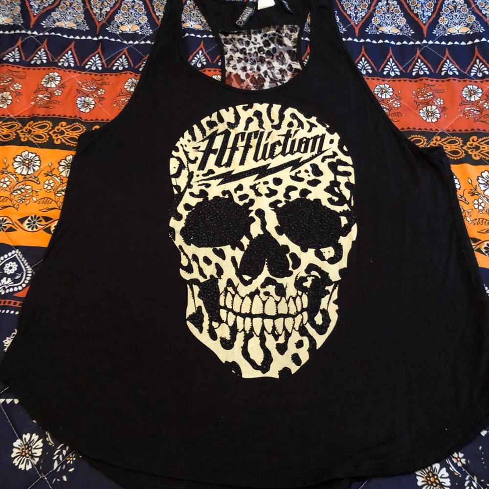 Affliction Rock N Skull Tank